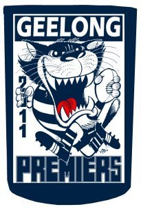 2011 Geelong Prem Stubby Holder FREE POST WITHIN AUSTRALIA